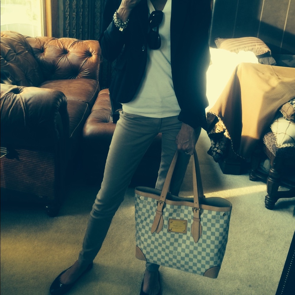 Auth Louis Vuitton Hampstead Tote & Zippy Wallet - Picture 14 of 14